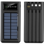 PT-217 10000 mAh Güneş Enerjili (Dahili Kablolu) Powerbank