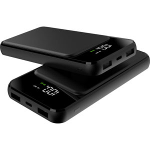 Batarya: A+ Lithium Polymer Baskı Alanı: Ön Yüz Işıklı Baskı Wireless: Tek Sargılı %100 Bakır Devre Gösterge: LCD Gösterge Giriş: DC5V 1A (MAX) / Micro+ IOS Çıkış: DC5V 2.4A (MAX) / 2 USB + Wireless Ağırlık: 197 Gram Materyal: Rubber Ebat: 145 x 70 x 20 mm Kablo: 1.5A (MAX) Micro & IOS Adaptör & Type-C Çoğaltıcı Lütfen telefonunuzun kendi orjinal kablosu ile kullanınız.