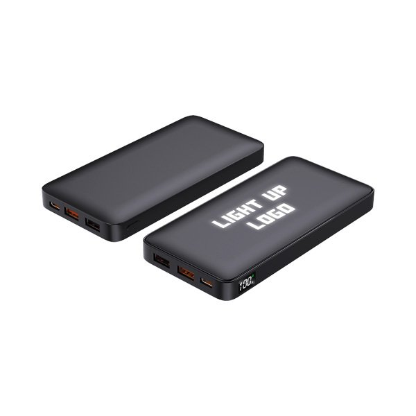 PT-215 Powerbank 10000 mAh IŞIKLI  LCD GÖSTERGELİ