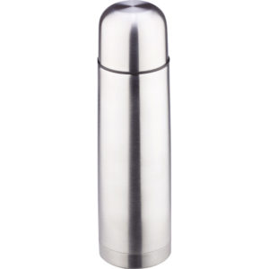 Bardaklı Termos Kapasite: 500 ml Ebat: 7 x 24. 5 cm Lazer Baskı Deri Kılıflı