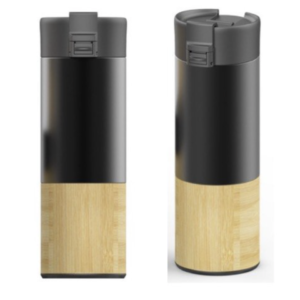 PT-608 BAMBU Model Termos Bardak 450 ML Kapasite: 450 ml Ağırlık: 295 gr İç Yüzey: 304 Paslanmaz Çelik Dış Yüzey:201 Paslanmaz Çelik Çift Duvarlı Vakumlu 8-12 Saat Isı Koruma Özelliği Ölçü: 200 mm x 72 mm Renk: Mat Siyah Malzeme: Bambu Ahşap