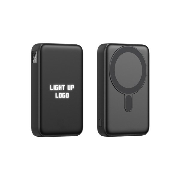 PT-224 10000 mAh Magsafe Işıklı Hızlı Wireless Powerbank