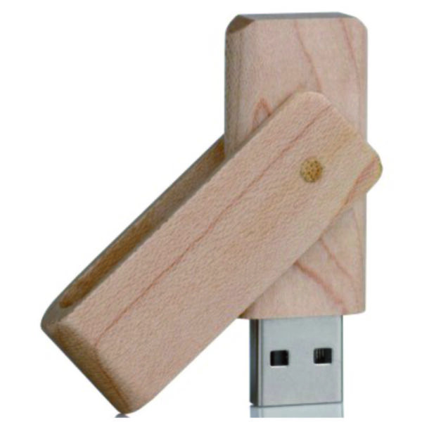 PT-3361 Ahşap Metal Usb Bellek - Görsel 4