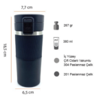 PT-604 Termos Bardak 400 ML - Görsel 3