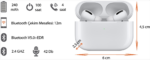 PT-7514 Airpods Pro Kablosuz Kulaklık S4 - Görsel 4