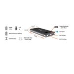 PT-219 10000 mAh Wireless Powerbank - Görsel 6