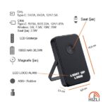 PT-225 10000 mAh Magsafe Işıklı Hızlı Wireless Powerbank - Görsel 9
