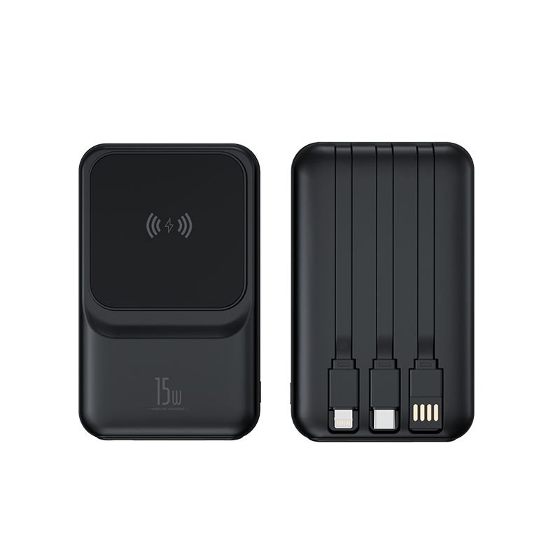 PT-227-1.jpeg PT-227 10000 mAh Magsafe Hızlı Wireless Powerbank - Görsel 1