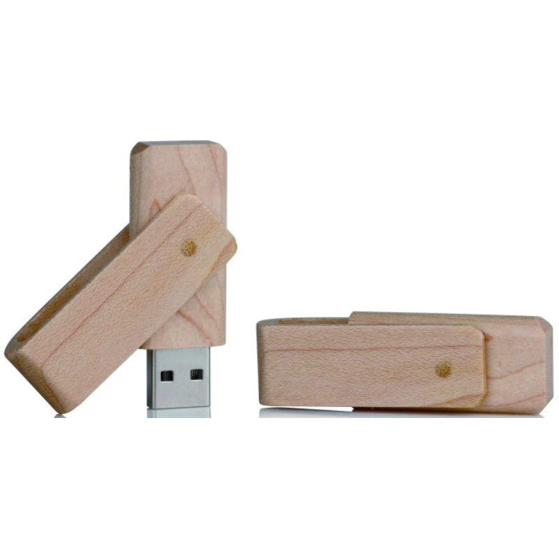 PT-3361-1.jpg PT-3361 Ahşap Metal Usb Bellek - Görsel 1
