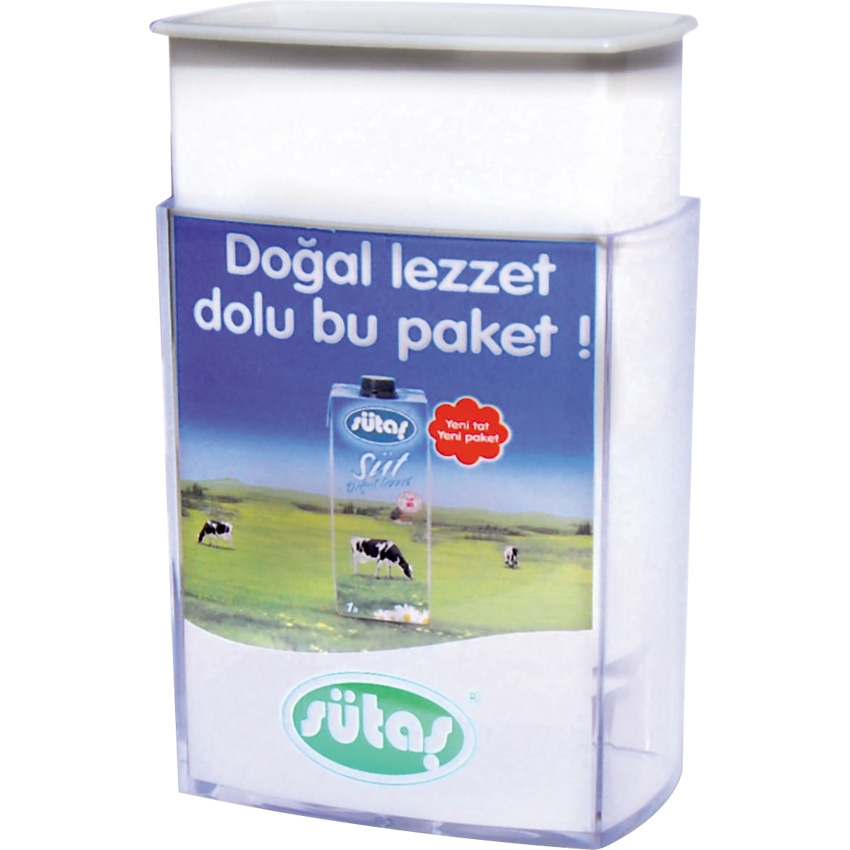 PT-791-.jpg PT-791 Şeffaf Reklamlı Kalemlik - Görsel 1