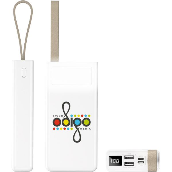partekno-7610.jpeg PT-7610 LCD Ekran Powerbank 20.000 mAh - Görsel 1