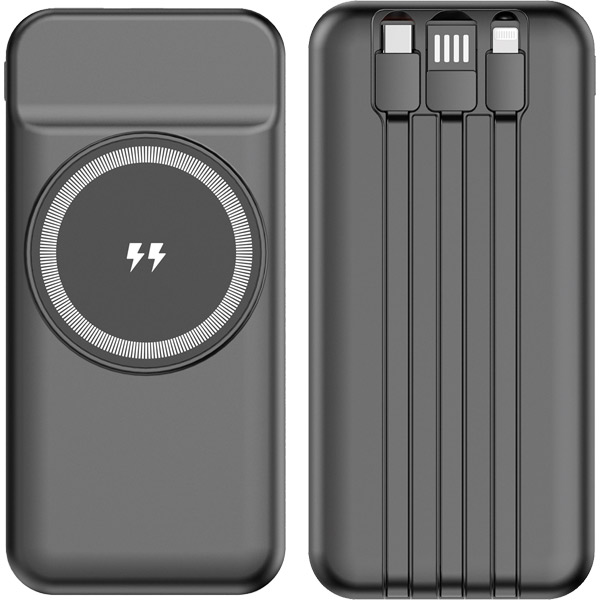 partekno-7613.jpeg PT-7613 LED GÖSTERGELİ Powerbank 10.000 mAh - Görsel 1