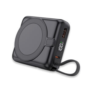 PT-2280 Işıklı Logo MagSafe Powerbank 10000 mAh 15W-1