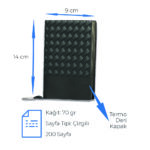 PT-8883 Defter 9x14 cm Küçük Defter( Yeni ) - Görsel 4